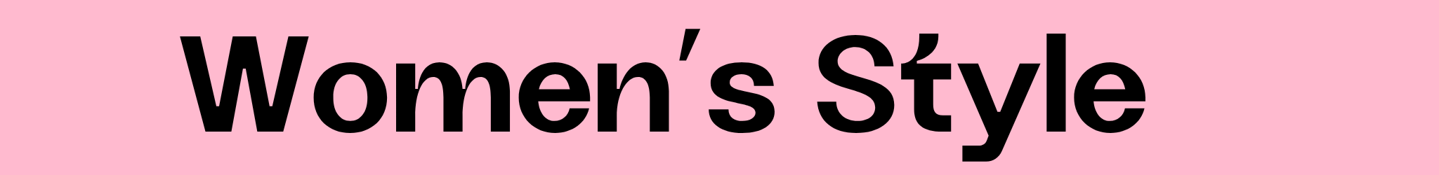 Women's Style