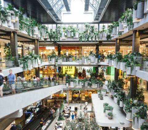 Westpoint at the western end levels 2 and 3