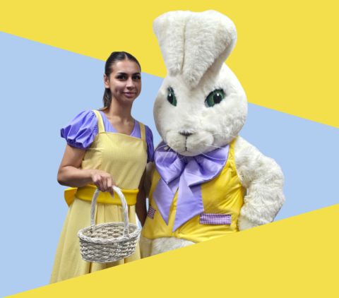 Meet the easter bunny