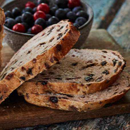 Mixed Berry Sourdough Loaf