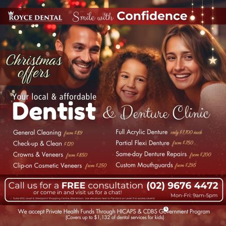 Royce Dental Christmas Offers