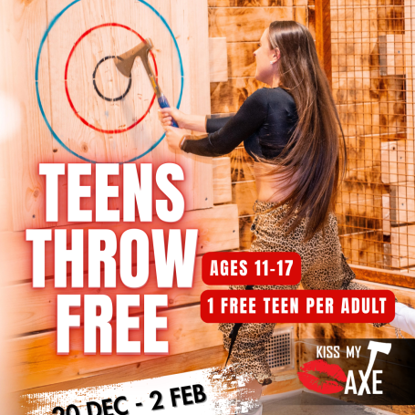 Teens throw free
