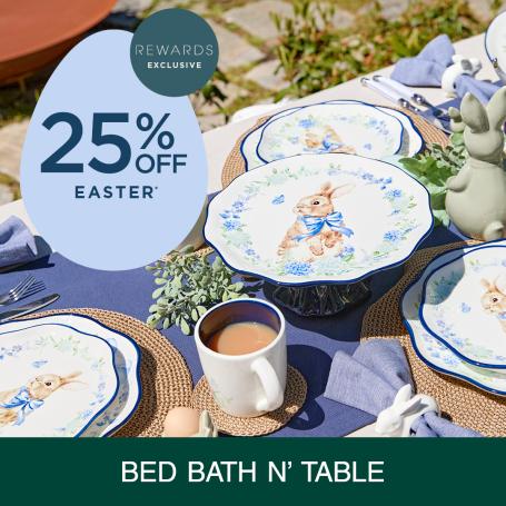 Easter Sale at Bed Bath N' Table