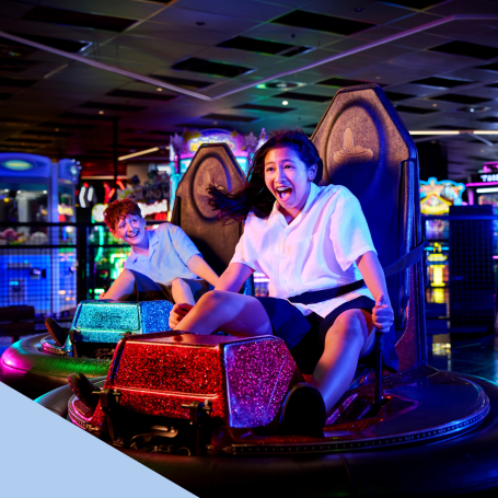 Timezone bumper cars