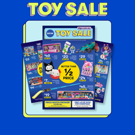 BIG W Toy Sale