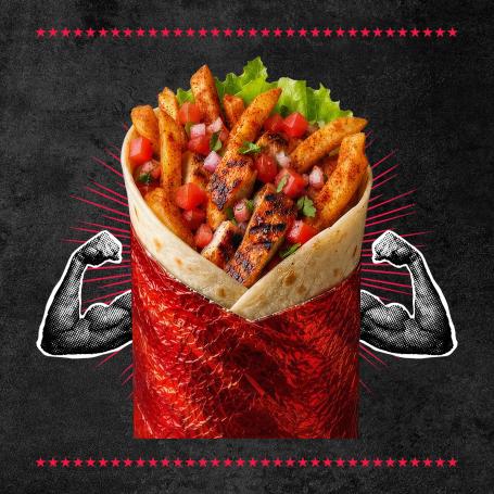 Mad Mex Baja Burrito