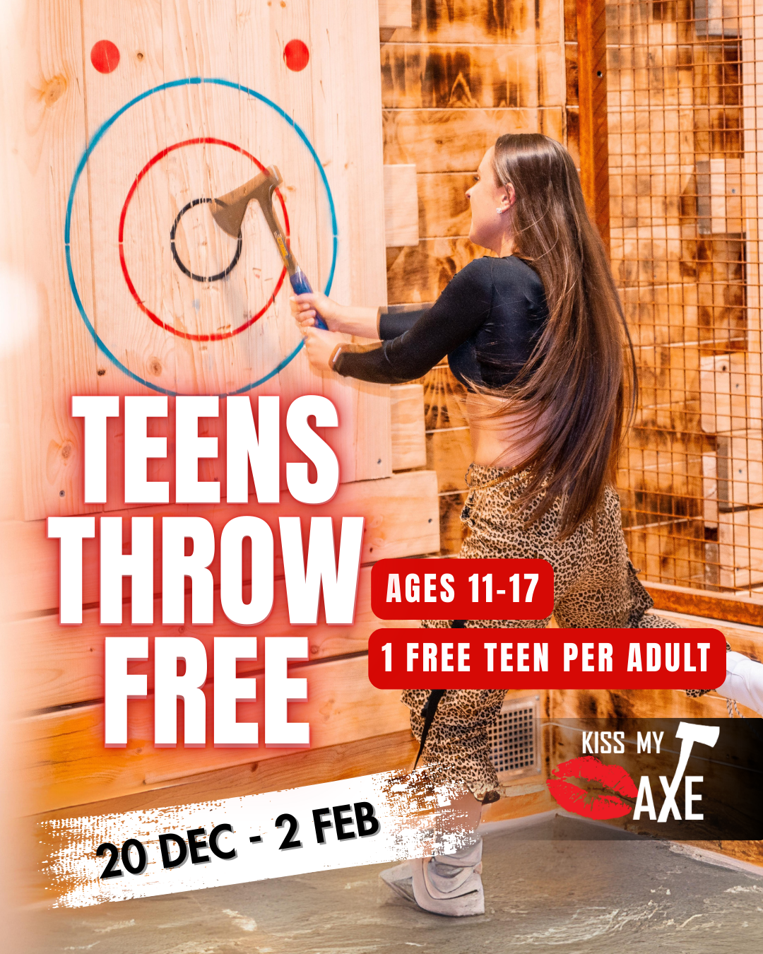 Teens throw free